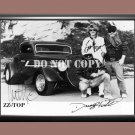 ZZ Top Band Billy Gibbons Frank Beard Dusty Hill 3 Signed Autographed Poster Photo A2 16.5x23.4""