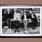 Sex Pistols Signed Autographed Poster Photo A2 16.5x23.4""