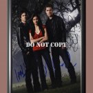 Vampire Diaries Cast Signed Autographed Photo Poster A4 8.3x11.7"" TV1445A4