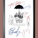 The Umbrella Academy Script Cover only Signed Autographed Photo Poster A4 8.3x11.7"" TV1437A4