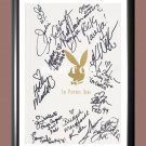 The Playboy Book Cover only Signed Autographed Photo Poster A4 8.3x11.7"" TV1436A4