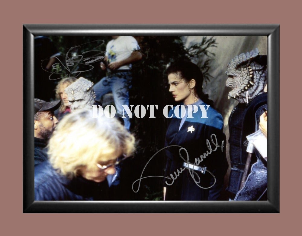 Terry Farrell Star Trek Signed Autographed Photo Poster A4 8.3x11.7"" TV1400A4