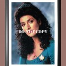 Marina Sirtis Star Trek Signed Autographed Photo Poster A4 8.3x11.7"" TV1386A4