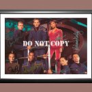 Star Trek Enterprise Cast Signed Autographed Photo Poster A4 8.3x11.7"" TV1376A4