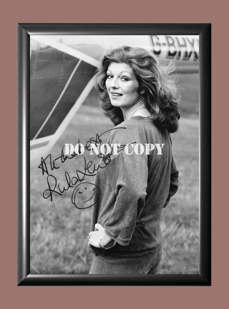Rula Lenska Signed Autographed Photo Poster A4 8.3x11.7"" TV1353A4