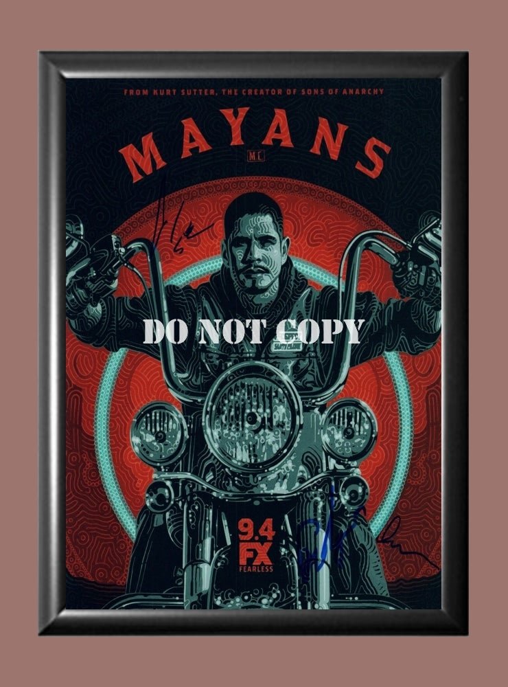 Frankie Loyal Elgin James Mayans Cast Signed Autographed Photo Poster A4 8.3x11.7"" TV1321A4