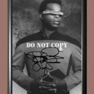 LeVar Burton Star Trek Signed Autographed Photo Poster A4 8.3x11.7"" TV1304A4
