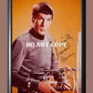 Leonard Nimoy Spock Star Trek Signed Autographed Photo Poster A4 8.3x11.7"" TV1302A4