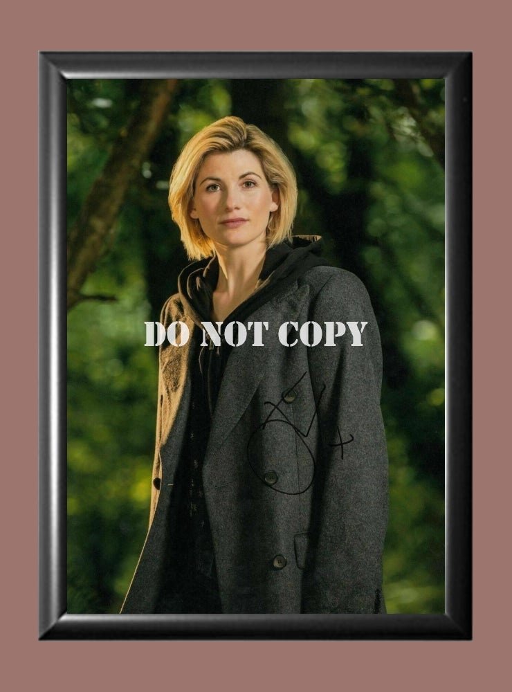 Jodie Whittaker Dr Who Signed Autographed Photo Poster A4 8.3x11.7"" TV1265A4