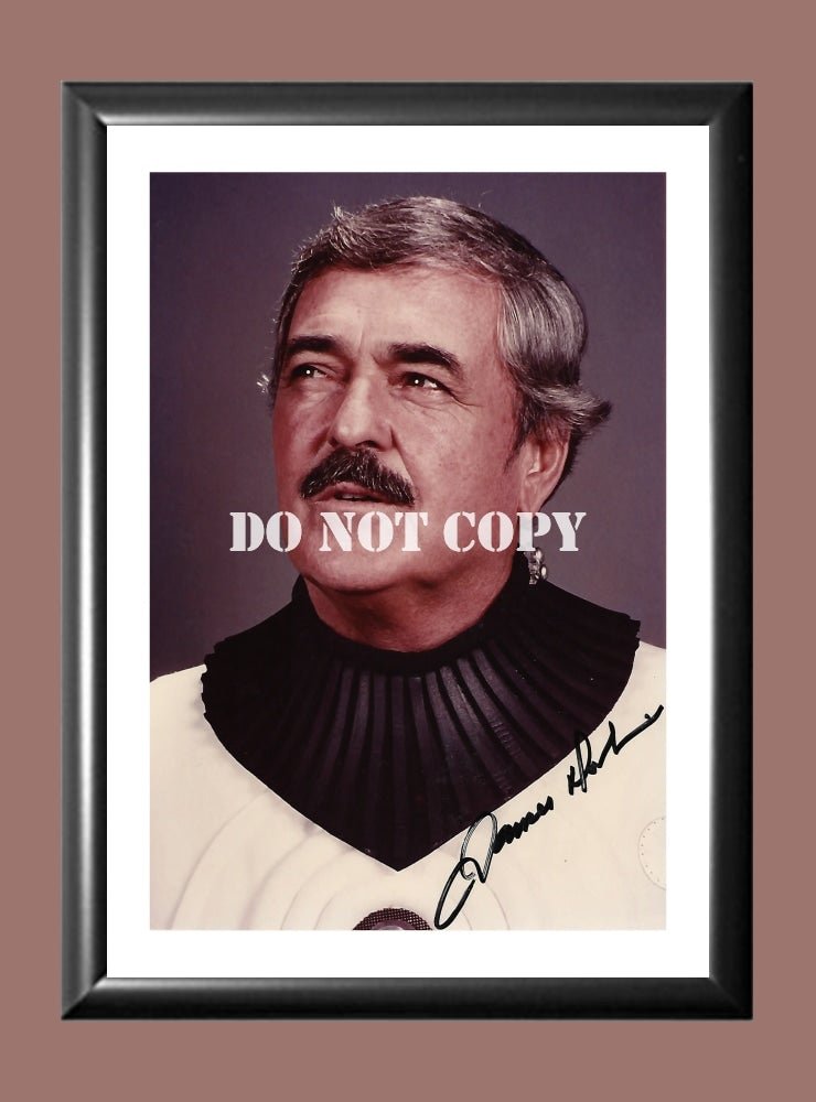 James Doohan Star Trek Signed Autographed Photo Poster A4 8.3x11.7"" TV1257A4