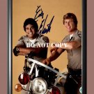 Erik Eric Estrada Larry Wilcox CHiPs Signed Autographed Photo Poster A4 8.3x11.7"" TV1191A4