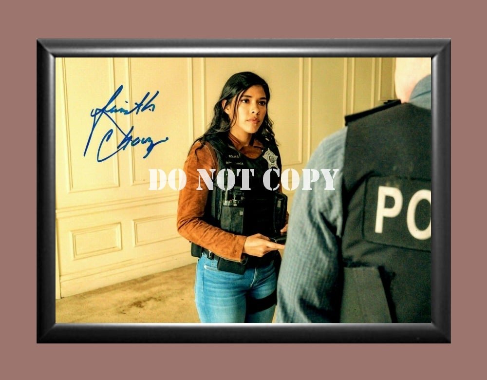 Chicago PD Lisseth Chavez Signed Autographed Photo Poster A4 8.3x11.7"" TV1190A4