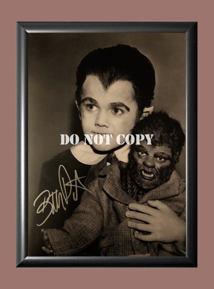 Munster Butch Patrick Signed Autographed Photo Poster A4 8.3x11.7"" TV1154A4
