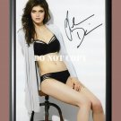 Alexandra Daddario Signed Autographed Photo Poster A4 8.3x11.7"" TV1152A4