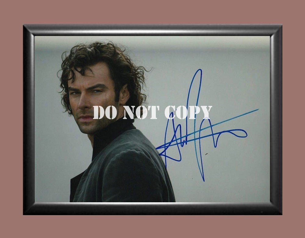 Aidan Turner Poldark Signed Autographed Photo Poster A4 8.3x11.7"" TV1150A4