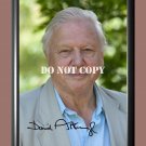 David Attenborough Signed Autographed Photo Poster A4 8.3x11.7"" TV1146A4