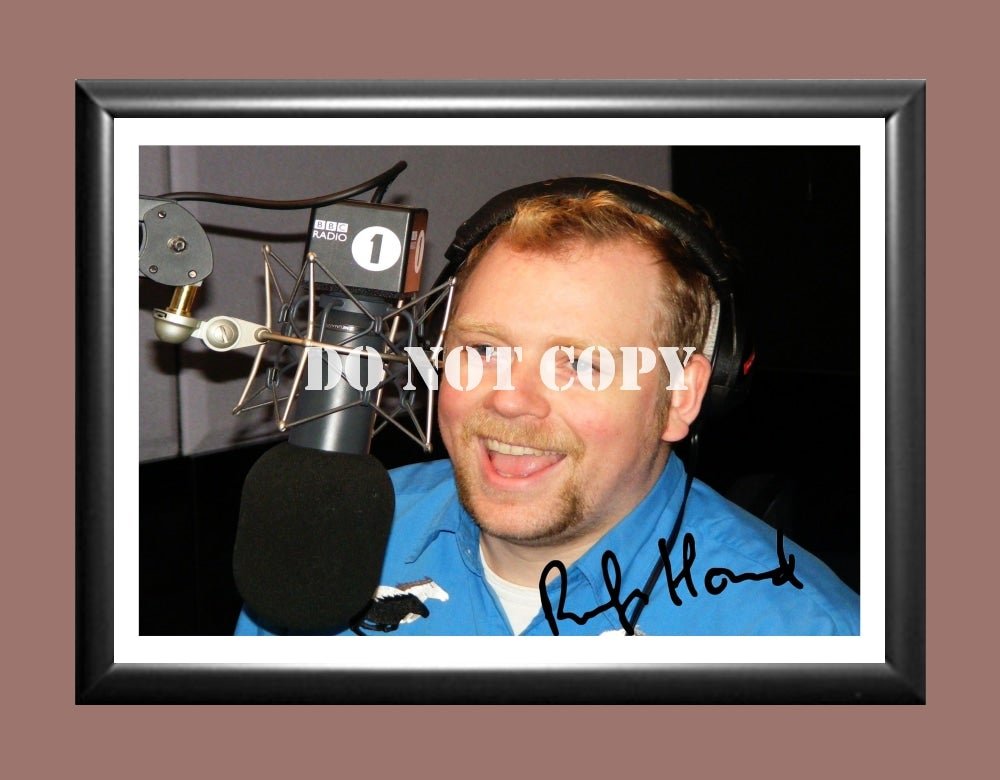 Rufus Hound Presenter Comedian Signed Autographed Photo Poster A4 8.3x11.7"" TV1120A4