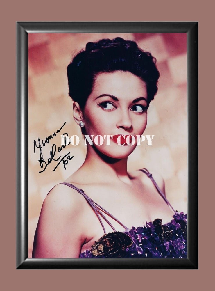 Yvonne DeCarlo The Munsters Signed Autographed Photo Poster A3 11.7x16.5"" TV1454A3