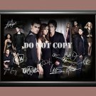 Vampire Diaries Cast Signed Autographed Photo Poster A3 11.7x16.5"" TV1443A3