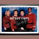 Star Trek Voyager Cast Signed Autographed Photo Poster A3 11.7x16.5"" TV1401A3