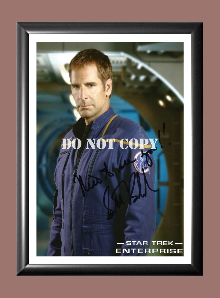 Scott Bakula Star Trek Signed Autographed Photo Poster A3 11.7x16.5"" TV1397A3