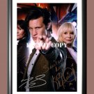 Katy Manning Matt Smith Dr Who Signed Autographed Photo Poster A3 11.7x16.5"" TV1292A3