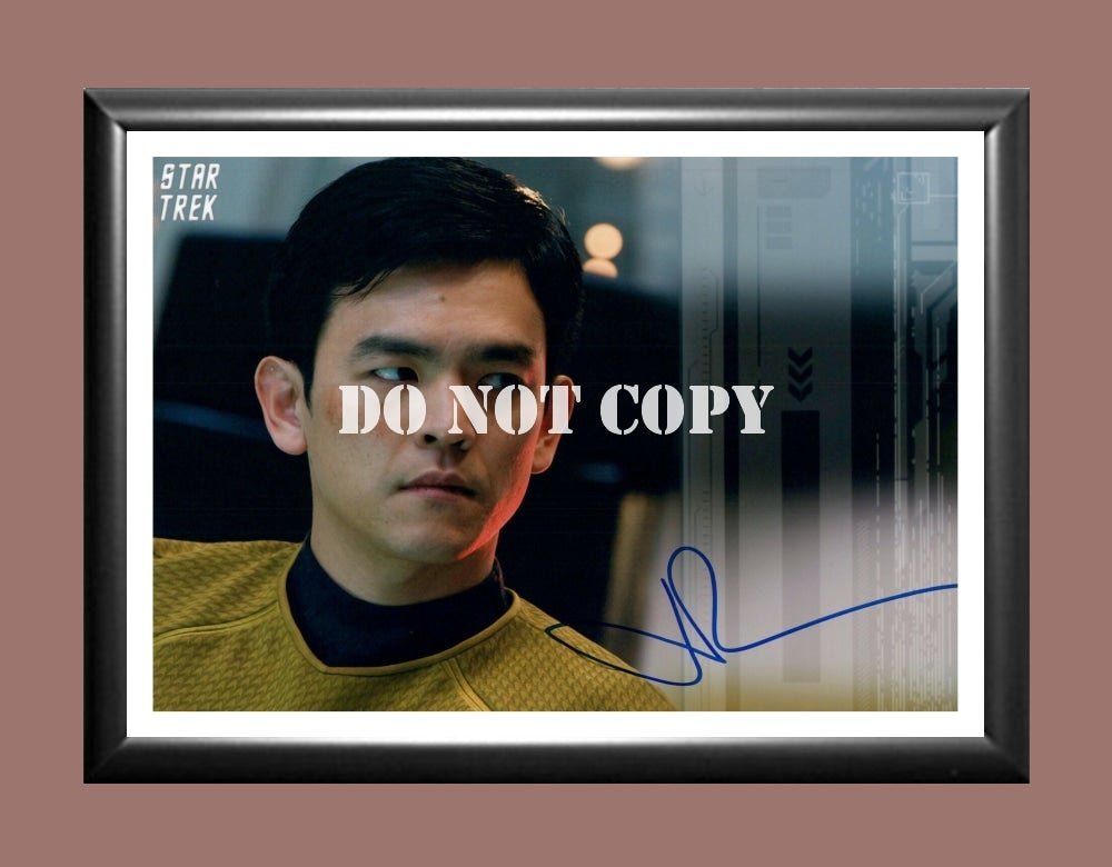 John Cho Star Trek Signed Autographed Photo Poster A3 11.7x16.5"" TV1272A3