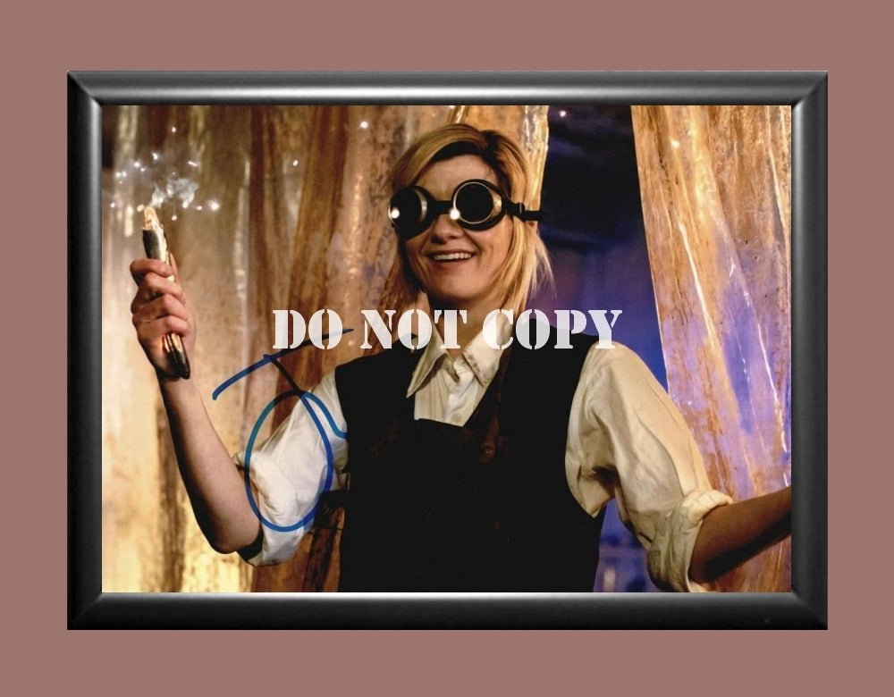 Jodie Whittaker Dr Who Signed Autographed Photo Poster A3 11.7x16.5"" TV1267A3