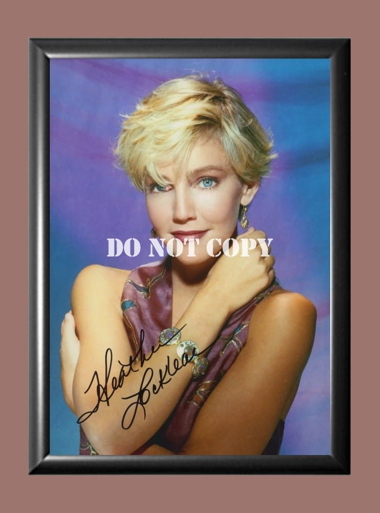 Heather Locklear Signed Autographed Photo Poster A3 11.7x16.5"" TV1251A3