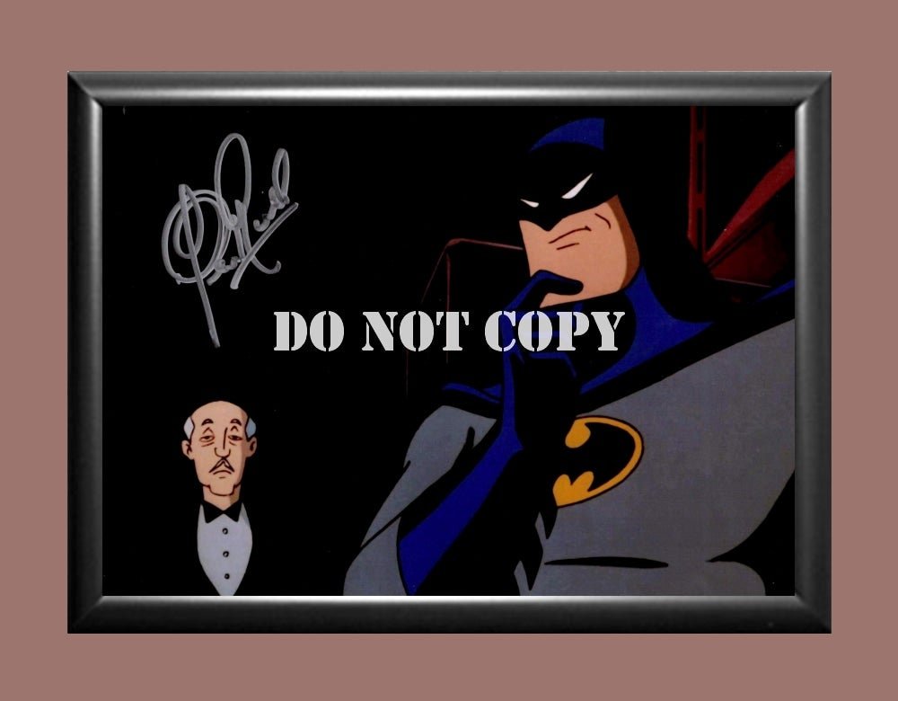 Batman Clive Revill Kevin Conroy Signed Autographed Photo Poster A3 11.7x16.5"" TV1169A3