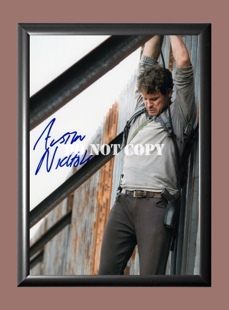 Austin Nichols Walking Dead Signed Autographed Photo Poster A3 11.7x16.5"" TV1160A3