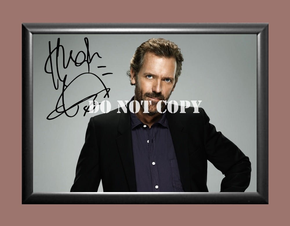 Hugh Laurie Dr House Signed Autographed Photo Poster A3 11.7x16.5"" TV1140A3