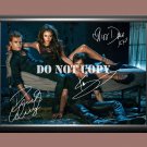 Vampire Diaries Cast Signed Autographed Photo Poster A3 11.7x16.5"" TV1136A3