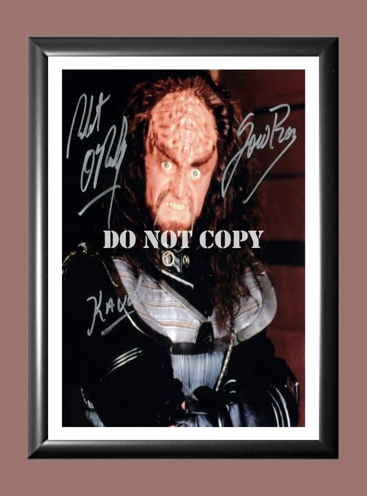 Robert O'Reilly Star Trek Signed Autographed Photo Poster A2 16.5x23.4"" TV1395A2