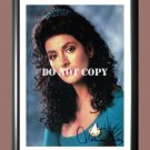 Marina Sirtis Star Trek Signed Autographed Photo Poster A2 16.5x23.4"" TV1386A2