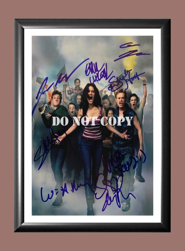 Shameless Cast Signed Autographed Photo Poster A2 16.5x23.4"" TV1359A2