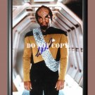 Michael Dorn Worf Star Trek Signed Autographed Photo Poster A2 16.5x23.4"" TV1325A2