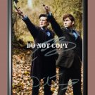 Matt Smith David Tenant Doctor Dr Who Signed Autographed Photo Poster A2 16.5x23.4"" TV1318A2