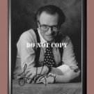 Larry King Signed Autographed Photo Poster A2 16.5x23.4"" TV1300A2