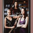 Elyse Levesque Ming Na Alaina Huffman Stargate Signed Autographed Photo Poster A2 16.5x23.4"" TV1215