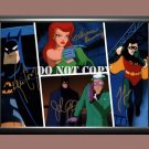 Batman Kevin Conroy Loren Lester Diane Pershing John Glover Signed Autographed Photo Poster A2 16.5x