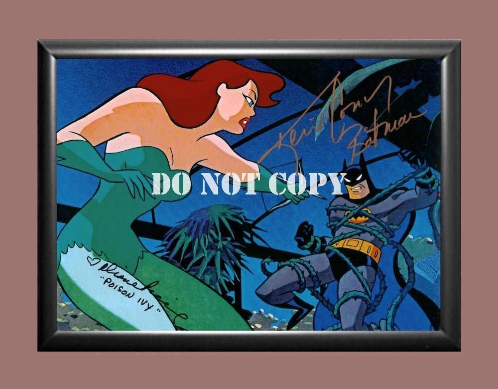 Batman Kevin Conroy Diane Pershing Signed Autographed Photo Poster A2 16.5x23.4"" TV1166A2