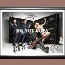 The Voice Judges Kylie Minogue Ricky Wilson Tom Jones Signed Autographed Photo Poster A2 16.5x23.4""