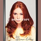 Karen Gillan Dr Who Signed Autographed Photo Poster A2 16.5x23.4"" TV1131A2