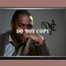 Idris Elba Signed Autographed Photo Poster A2 16.5x23.4"" TV1124A2