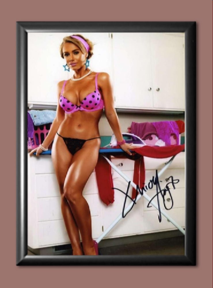 Nicole Aniston Adult Model Signed Autographed Poster Photo A4 8.3x11.7 ...