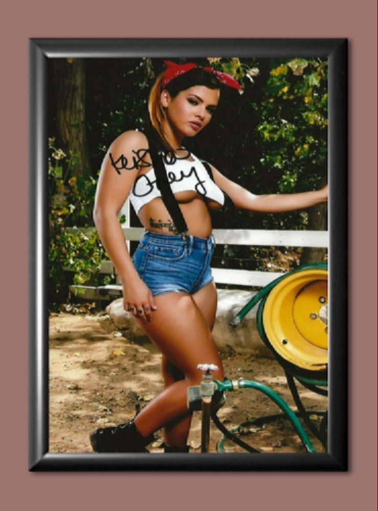 Keisha Grey Adult Model Signed Autographed Poster Photo A4 8.3x11.7"" MO2836A4