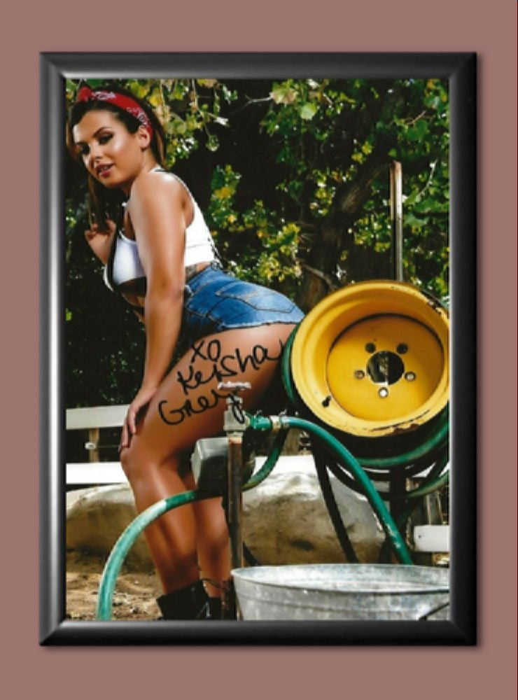 Keisha Grey Adult Model Signed Autographed Poster Photo A4 8.3x11.7"" MO2834A4