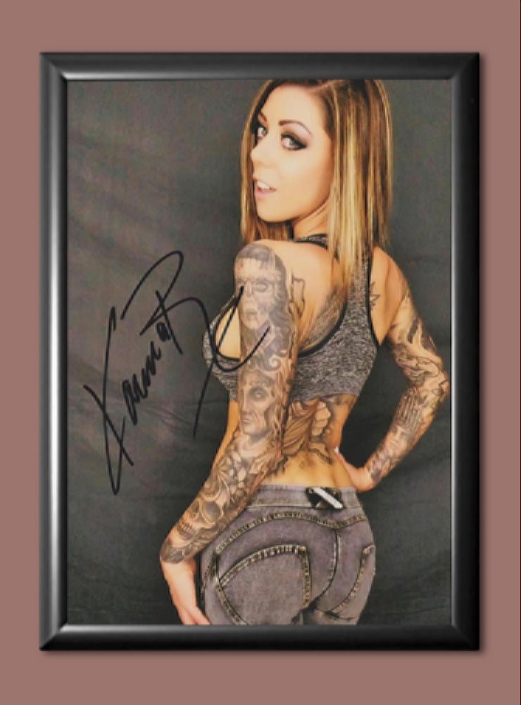 Karma Rx Adult Model Signed Autographed Poster Photo A4 8.3x11.7"" MO2792A4
