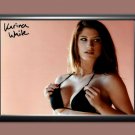 Karina White Adult Model Signed Autographed Poster Photo A4 8.3x11.7"" MO2791A4
